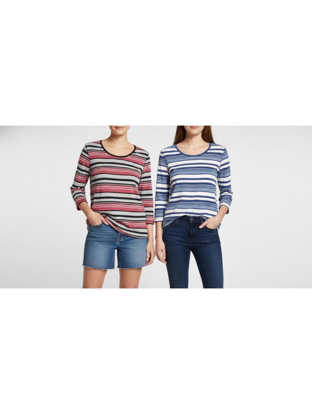 TOPS WOMEN NEW lot Of 2 girls relativity T Sz Small pink blue